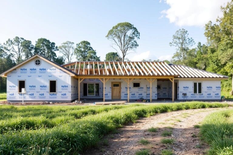 Home under construction