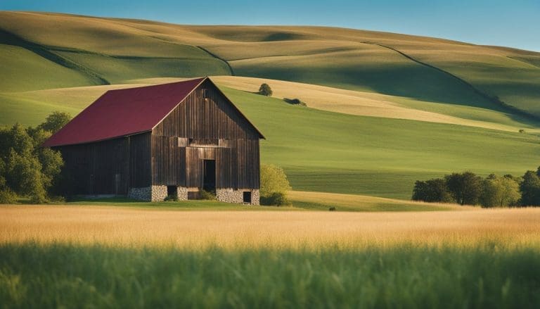 Barn Building on the Farm